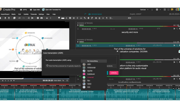 Limecraft and OOONA Partner to Provide High Performance AI Subtitling
